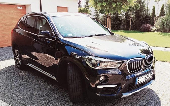 BMW X1 cena 88000 przebieg: 91600, rok produkcji 2017 z Goniądz małe 121